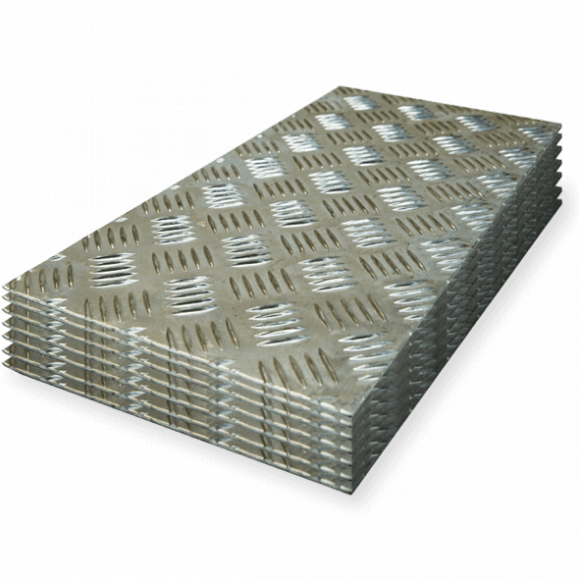 Лист рифлёный квинтет 1,5x4000x1000 Ст2сп ГОСТ 8568 - 77
